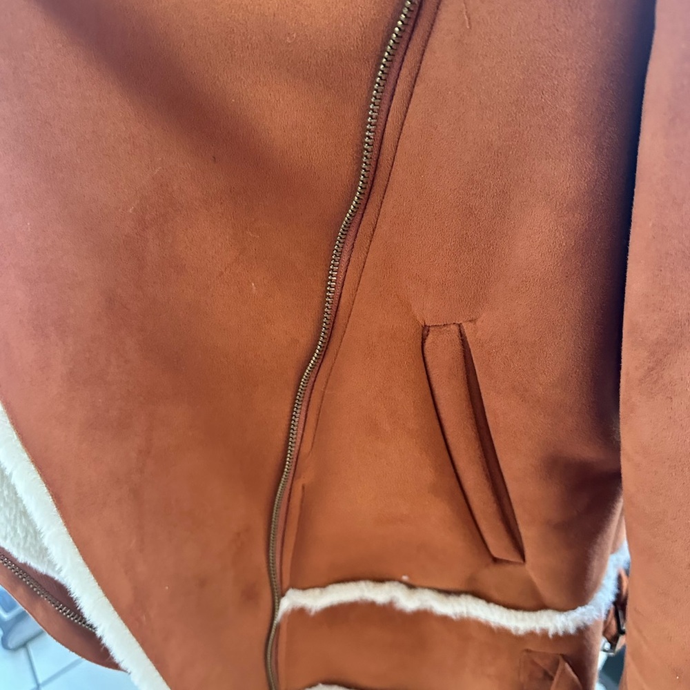 Halogen Suede Jacket - image 7